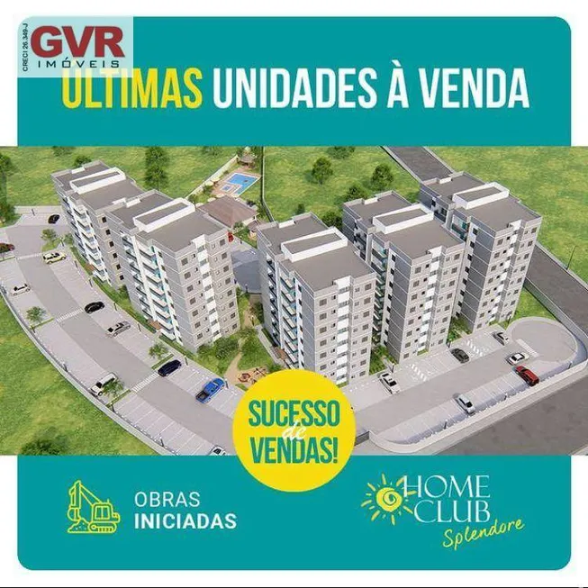Foto 1 de Apartamento com 2 Quartos à venda, 54m² em Chácaras Selles, Guaratinguetá