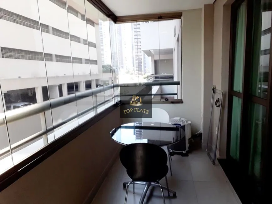 Foto 1 de Flat com 1 Quarto para alugar, 40m² em Brooklin, São Paulo