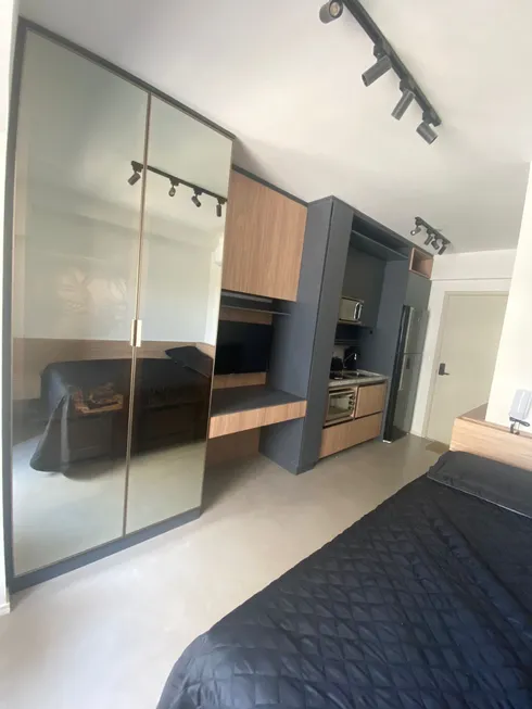 Foto 1 de Apartamento com 1 Quarto para alugar, 32m² em Brooklin, São Paulo