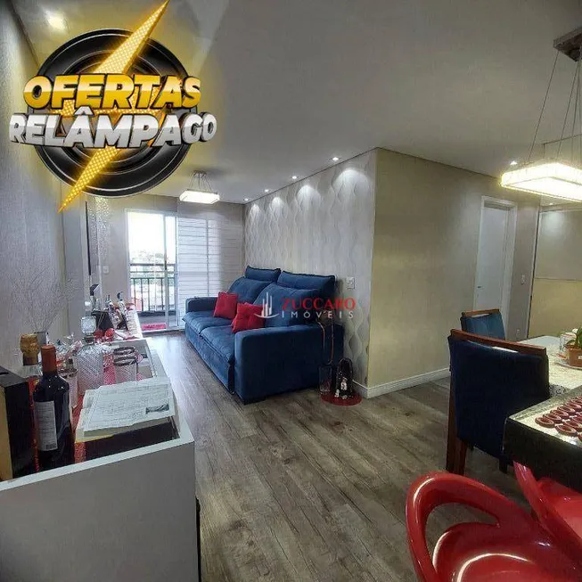 Foto 1 de Apartamento com 3 Quartos à venda, 86m² em Jardim Flor da Montanha, Guarulhos