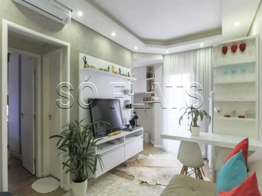 Foto 1 de Flat com 1 Quarto à venda, 42m² em Jardim Paulista, São Paulo