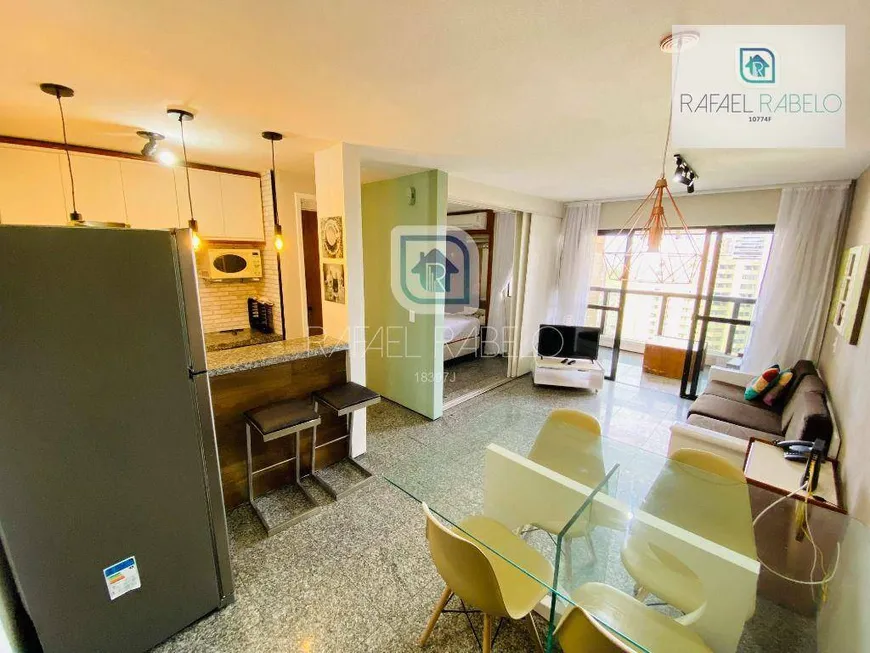Foto 1 de Apartamento com 1 Quarto à venda, 43m² em Mucuripe, Fortaleza