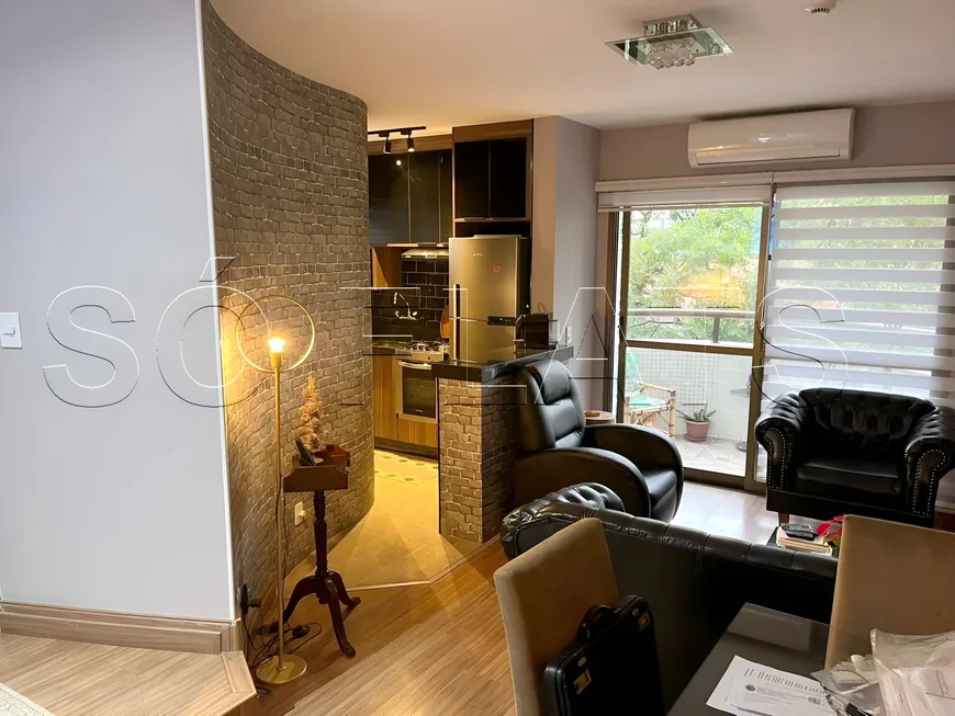 Foto 1 de Flat com 1 Quarto à venda, 55m² em Jardim Paulista, São Paulo