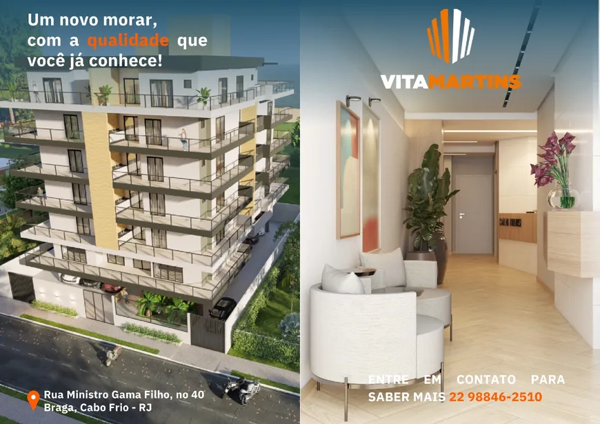 Foto 1 de Apartamento com 2 Quartos à venda, 106m² em Braga, Cabo Frio