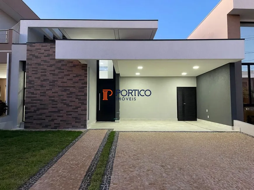 Foto 1 de Casa de Condomínio com 3 Quartos à venda, 172m² em Condomínio Reserva Real Paulínia, Paulínia