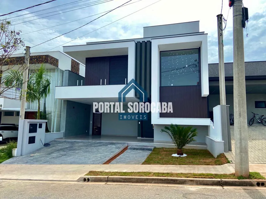 Foto 1 de Casa de Condomínio com 3 Quartos à venda, 232m² em Parque Ibiti Reserva, Sorocaba