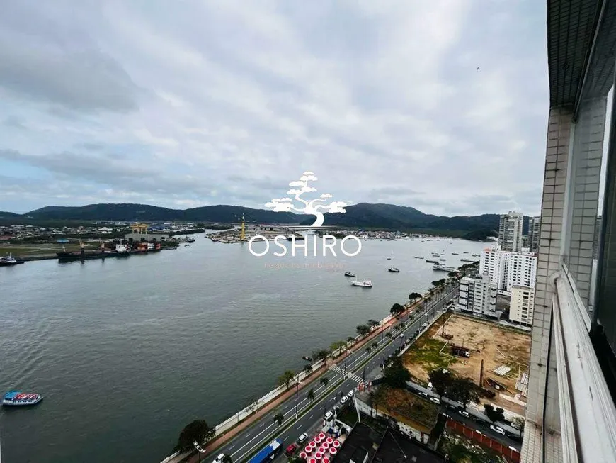 Foto 1 de Apartamento com 3 Quartos à venda, 189m² em Ponta da Praia, Santos