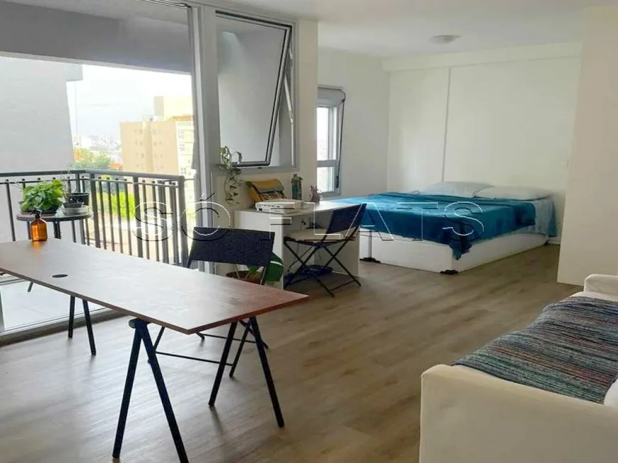 Foto 1 de Flat com 1 Quarto à venda, 34m² em Vila Madalena, São Paulo