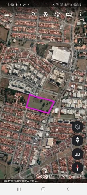 Foto 1 de Lote/Terreno à venda, 21380m² em Jardim Planalto, São José do Rio Preto