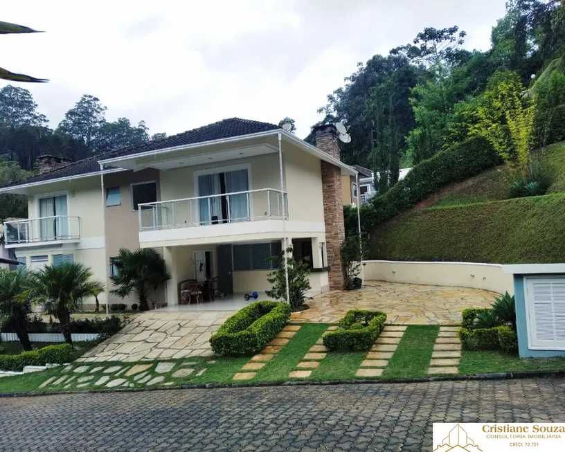 Foto 1 de Casa de Condomínio com 4 Quartos à venda, 450m² em Quebra Frascos, Teresópolis