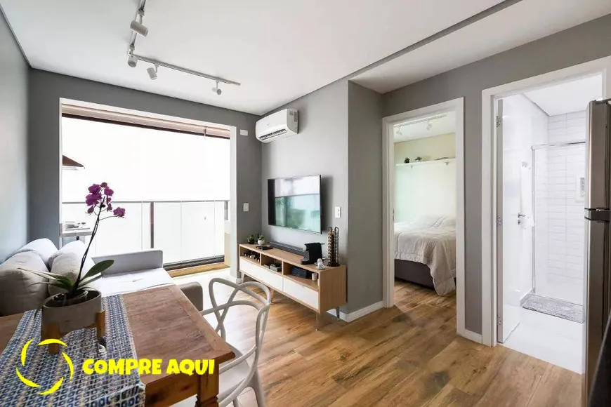 Foto 1 de Apartamento com 1 Quarto à venda, 37m² em Higienópolis, São Paulo