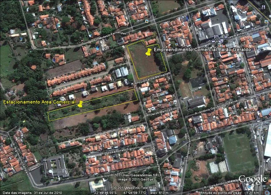 Foto 1 de Lote/Terreno à venda, 8672m² em Barão Geraldo, Campinas