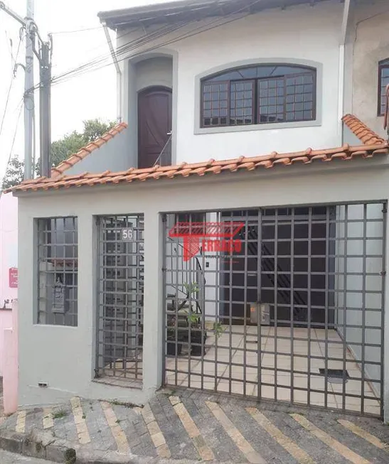 Foto 1 de Sobrado com 2 Quartos à venda, 116m² em Vila Palmares, Santo André