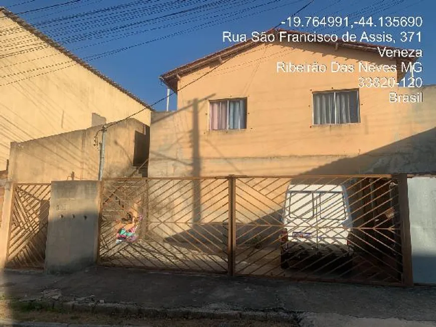 Foto 1 de Casa com 2 Quartos à venda, 104m² em Veneza, Ribeirão das Neves