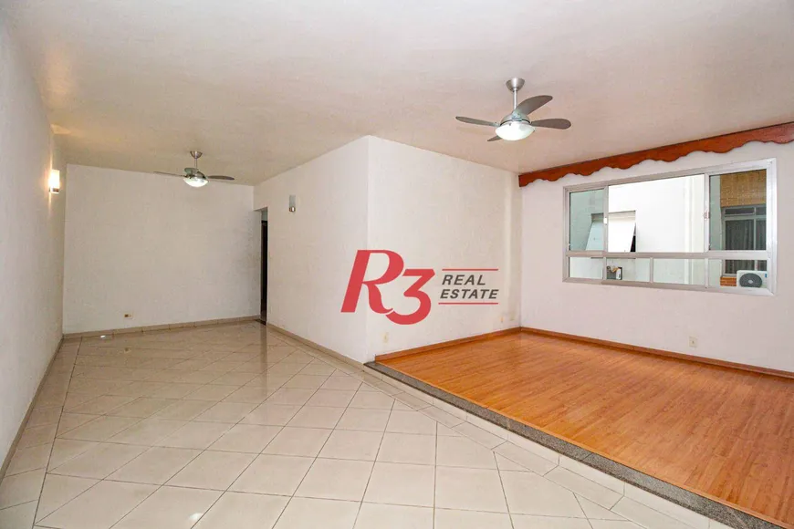 Foto 1 de Apartamento com 3 Quartos para venda ou aluguel, 140m² em Marapé, Santos