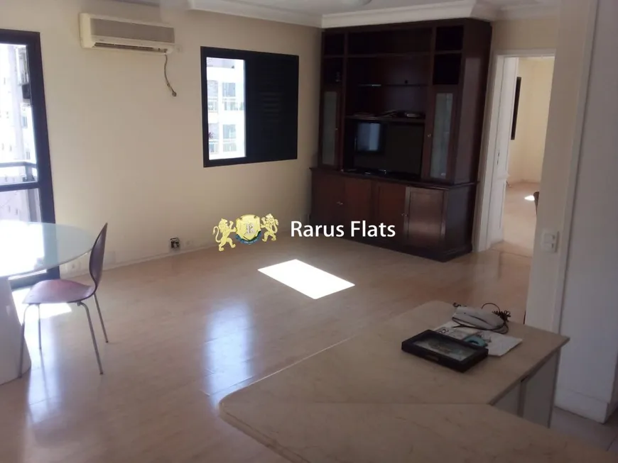 Foto 1 de Flat com 1 Quarto para alugar, 70m² em Itaim Bibi, São Paulo