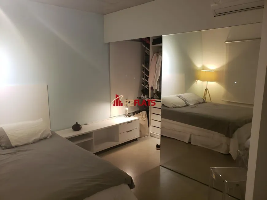 Foto 1 de Flat com 1 Quarto à venda, 70m² em Brooklin, São Paulo