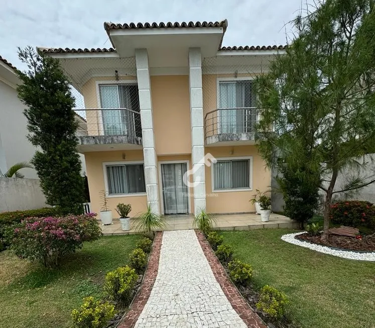 Foto 1 de Casa de Condomínio com 4 Quartos à venda, 184m² em Jardim do Jockey, Lauro de Freitas