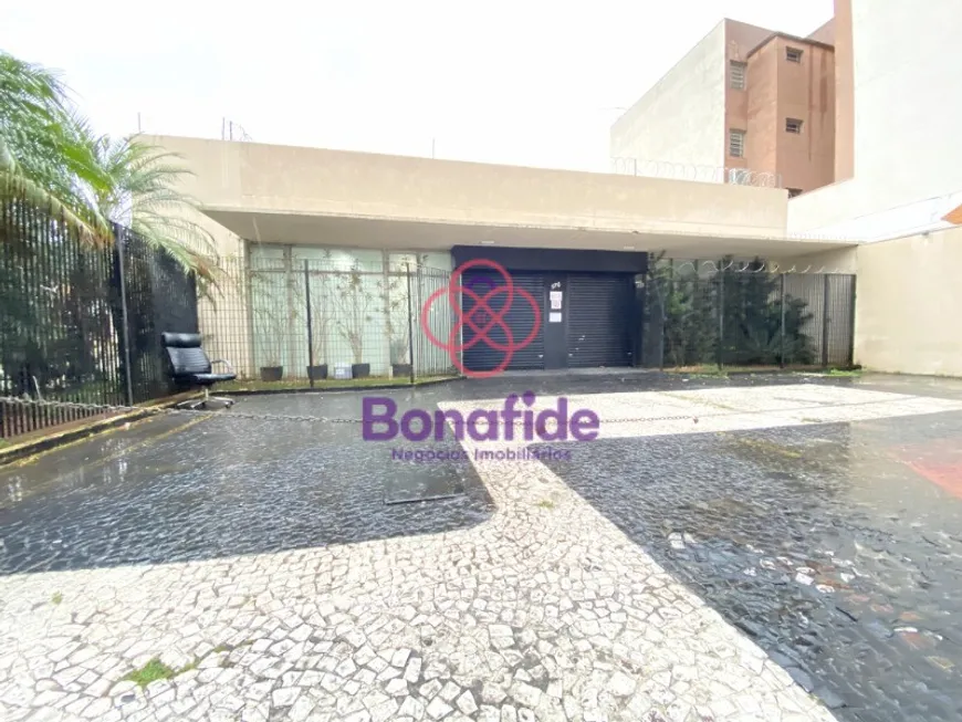 Foto 1 de Ponto Comercial para alugar, 1079m² em Centro, Jundiaí