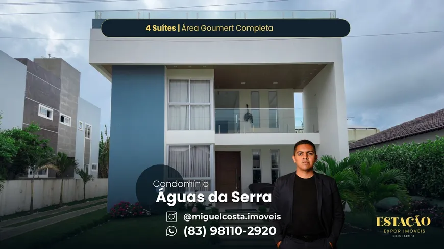 Foto 1 de Casa de Condomínio com 4 Quartos para alugar, 315m² em Centro, Bananeiras