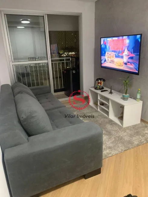 Foto 1 de Apartamento com 2 Quartos à venda, 45m² em Vila Homero Thon, Santo André