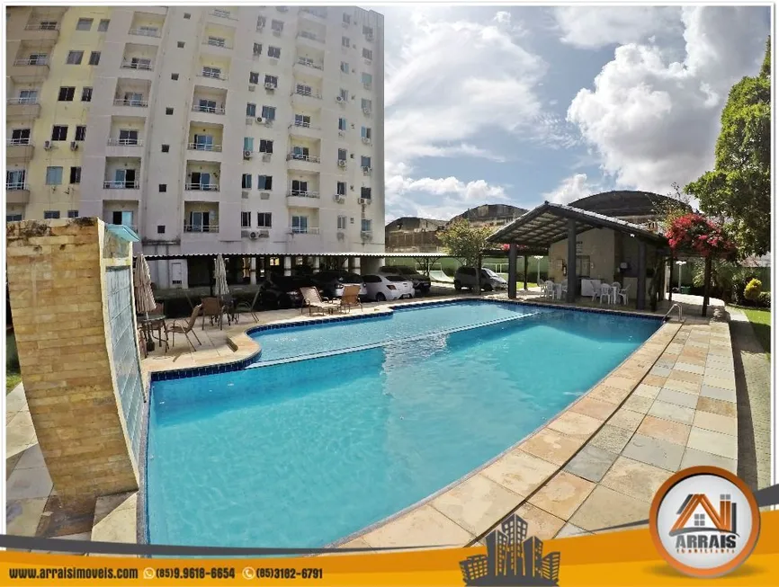 Foto 1 de Apartamento com 2 Quartos à venda, 55m² em Serrinha, Fortaleza