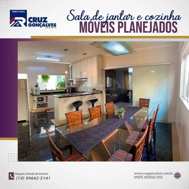 Foto 1 de Casa com 3 Quartos à venda, 280m² em Jardim Cherveson, Rio Claro