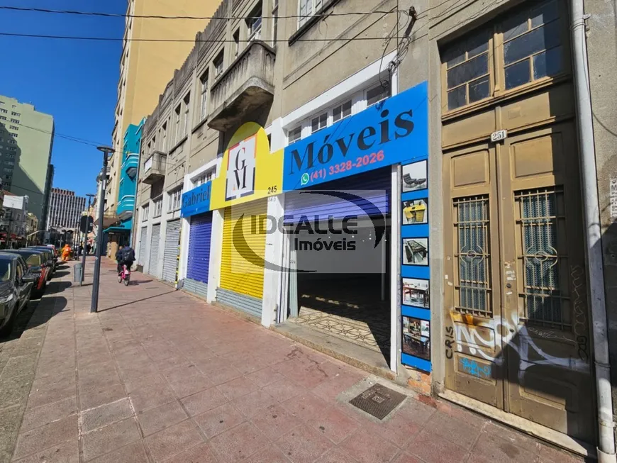 Foto 1 de Ponto Comercial para alugar, 283m² em Centro, Curitiba