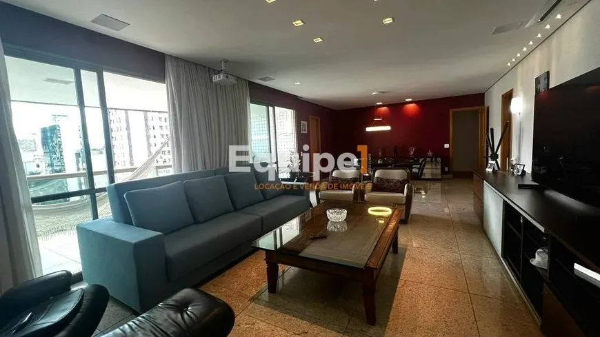 Foto 1 de Apartamento com 4 Quartos para alugar, 180m² em Funcionários, Belo Horizonte