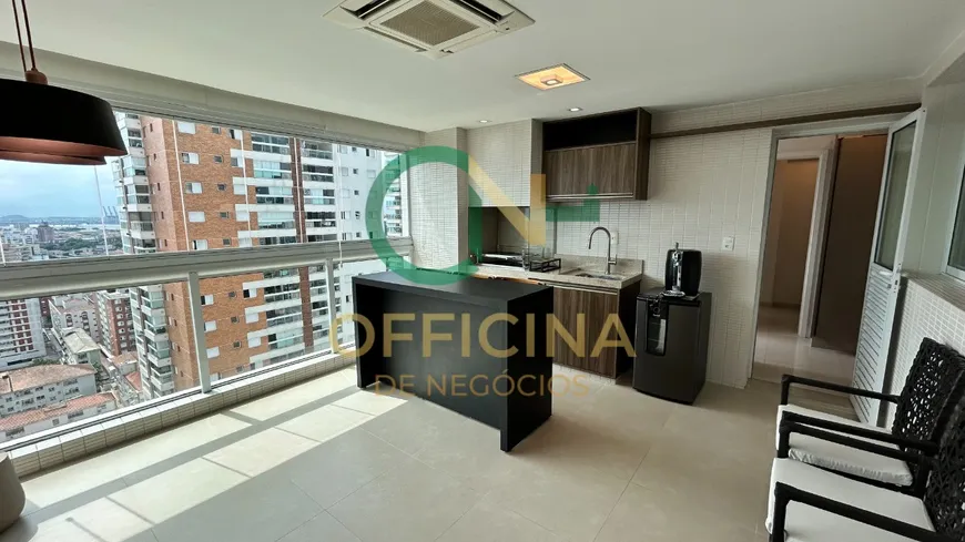 Foto 1 de Apartamento com 2 Quartos à venda, 155m² em Ponta da Praia, Santos