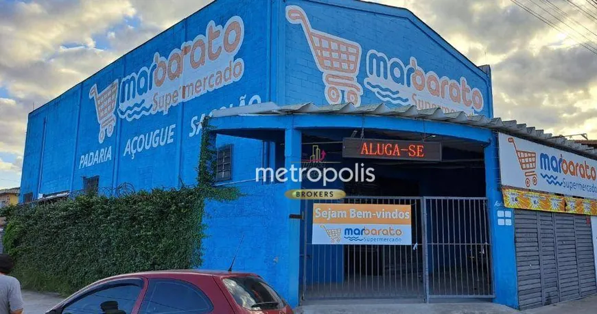 Foto 1 de Galpão/Depósito/Armazém para venda ou aluguel, 580m² em Centro, São Vicente