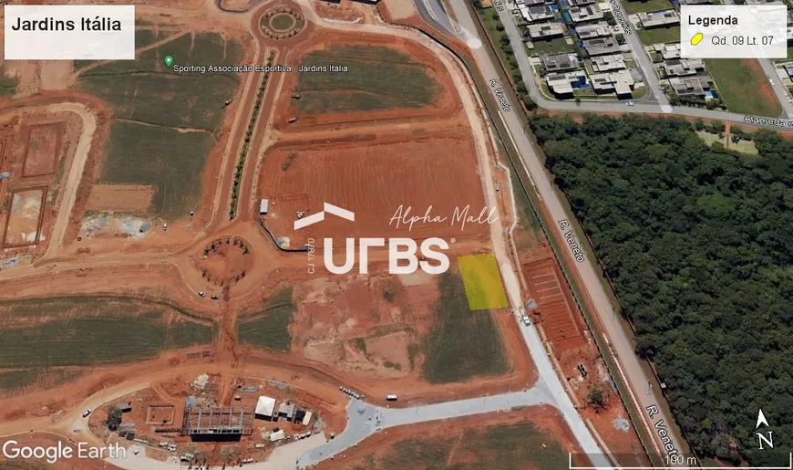 Foto 1 de Lote/Terreno à venda, 700m² em Jardins Italia, Goiânia