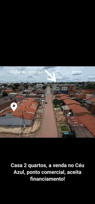 Foto 1 de Casa com 2 Quartos à venda, 90m² em Jardim Céu Azul, Valparaíso de Goiás