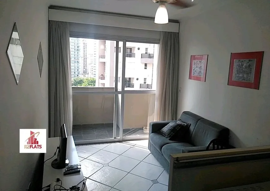 Foto 1 de Flat com 1 Quarto para alugar, 36m² em Moema, São Paulo