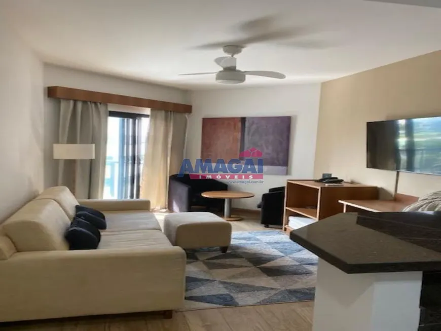 Foto 1 de Flat com 1 Quarto para alugar, 36m² em Jardim São Dimas, São José dos Campos