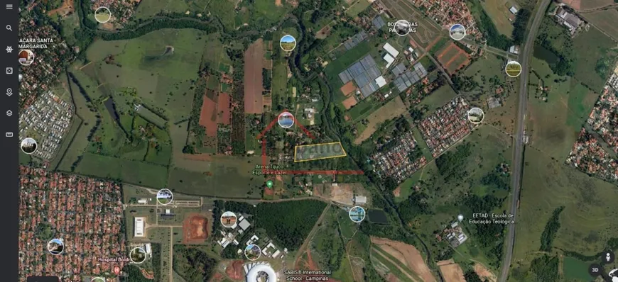 Foto 1 de Lote/Terreno à venda, 49000m² em Polo II de Alta Tecnologia Campinas, Campinas