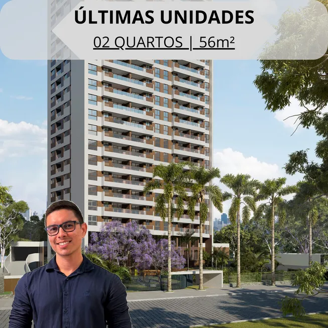 Foto 1 de Apartamento com 2 Quartos à venda, 53m² em Caxangá, Recife