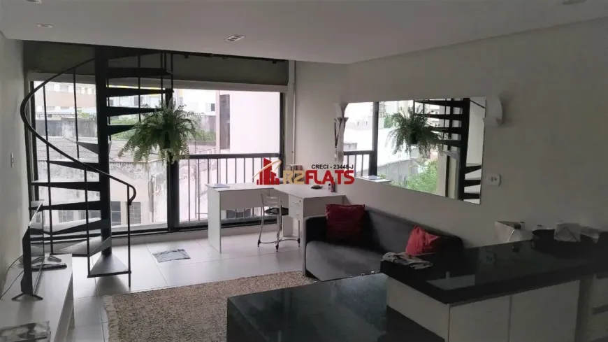 Foto 1 de Flat com 1 Quarto à venda, 55m² em Bela Vista, São Paulo