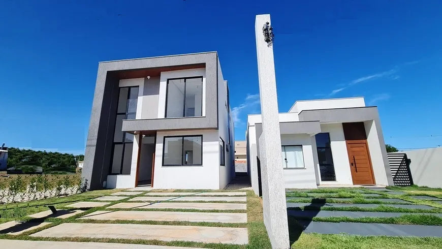 Foto 1 de Casa de Condomínio com 4 Quartos à venda, 165m² em Abrantes, Camaçari