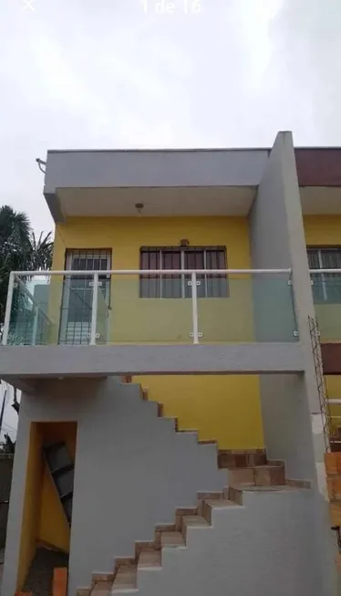 Foto 1 de Casa com 2 Quartos à venda, 62m² em Jardim das Palmeiras, Itanhaém