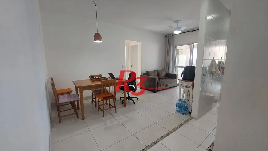 Foto 1 de Apartamento com 2 Quartos à venda, 67m² em José Menino, Santos