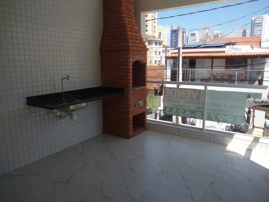 Foto 1 de Casa com 3 Quartos à venda, 115m² em Embaré, Santos