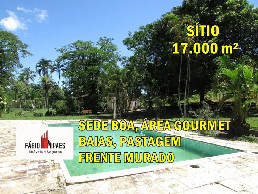 Foto 1 de Fazenda/Sítio com 5 Quartos à venda, 17000m² em Papucaia, Cachoeiras de Macacu