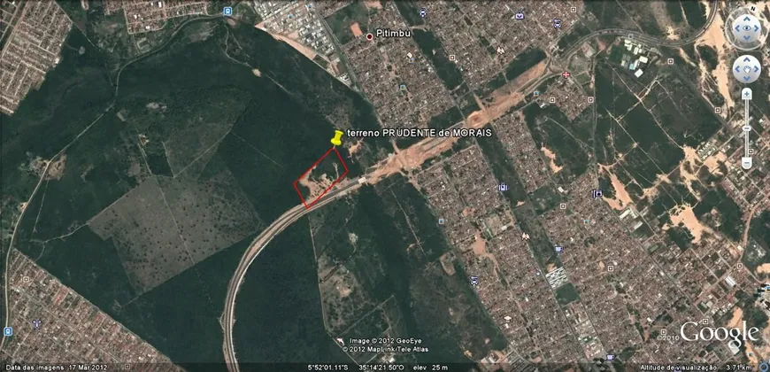 Foto 1 de Lote/Terreno à venda, 40000m² em Lagoa Nova, Natal