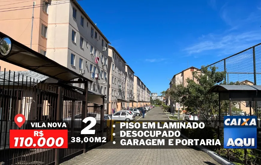 Foto 1 de Apartamento com 2 Quartos à venda, 38m² em Cavalhada, Porto Alegre