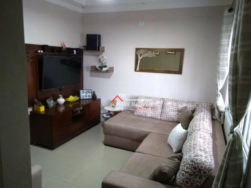 Foto 1 de Casa de Condomínio com 2 Quartos à venda, 74m² em Centro, São Vicente