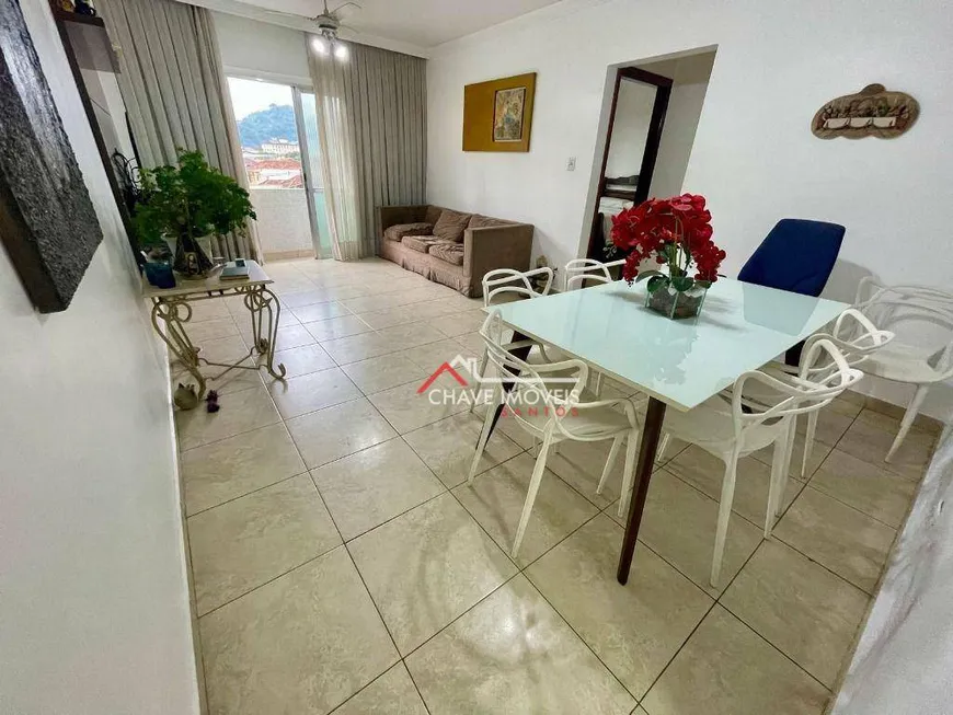 Foto 1 de Apartamento com 2 Quartos à venda, 87m² em Vila Matias, Santos