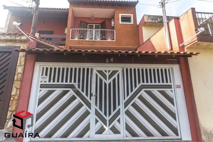 Foto 1 de Sobrado com 3 Quartos à venda, 208m² em Vila Jordanopolis, São Bernardo do Campo