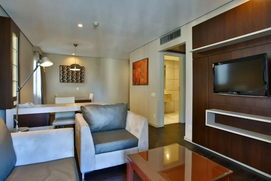 Foto 1 de Apartamento com 1 Quarto à venda, 55m² em Brooklin, São Paulo