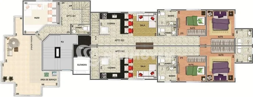 Foto 1 de Apartamento com 2 Quartos à venda, 110m² em Serra, Belo Horizonte